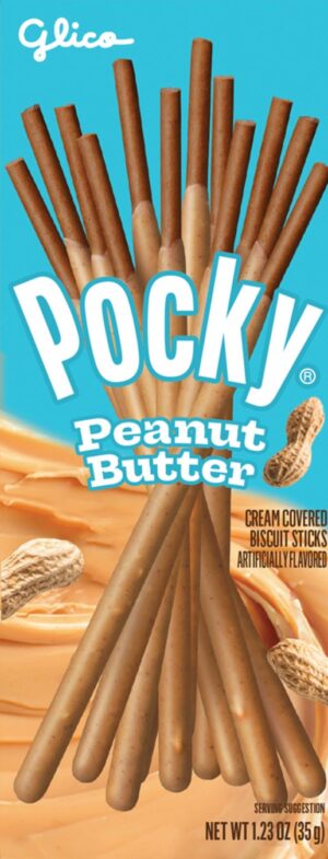 Pocky Peanut Butter Biscuit Sticks 1.47oz 10ct